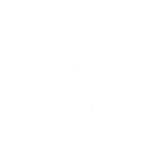 Stars group logo white